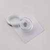 Rotatable Self Adhesive Plastic Hook Hangers AJEW-WH20004-06-2