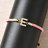 Adjustable Nylon Cord Bracelets X-BJEW-C096-01G-05-3
