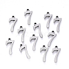 201 Stainless Steel Charms STAS-R108-07-2