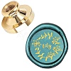 Wax Seal Brass Stamp Head AJEW-WH0209-064-1