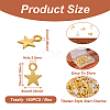 Tibetan Style Alloy Charms TIBEP-PJ0001-01-4
