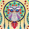 DIY Bohemian Style Diamond Painting Kits BOHO-PW0001-099B-1