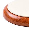 Flat Round Wood Pesentation Jewelry Bracelets Display Tray ODIS-P008-15B-01-5