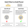 Real 14K Gold Plated Brass Connector Charms KK-TAC0017-04G-03-3