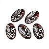 Handmade Porcelain Big Pendants PORC-T133-47-1