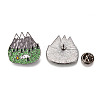 Alloy Enamel Brooches JEWB-N006-034-NR-2