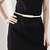 Iron & Resin Rhinestones Waist Chain Belts for Women Ladies Dress AJEW-WH20072-04G-7