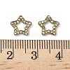 304 Stainless Steel Rhinestone Cabochons STAS-A057-04G-E02-3