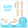 4Pcs Natural Cultured Freshwater Pearl Pendant PALLOY-TAC0176-4