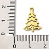 Christmas 201 Stainless Steel Pendants STAS-Q015-10G-3