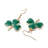 Alloy Enamel Dangle Earrings EJEW-JE06197-4