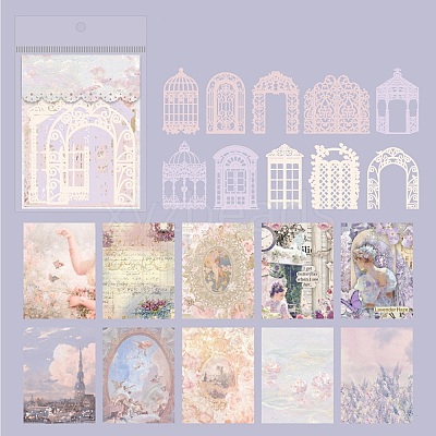 European Style Scrapbook Paper Pad Sets DIY-H170-04B-1