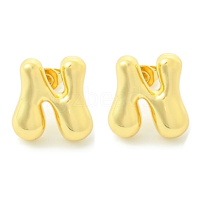 Rack Plating Brass Earrings EJEW-S222-01G-N-1