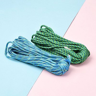 100M 10 Colors 7 Inner Cores Polyester & Spandex Cord Ropes RCP-LS0001-01E-1