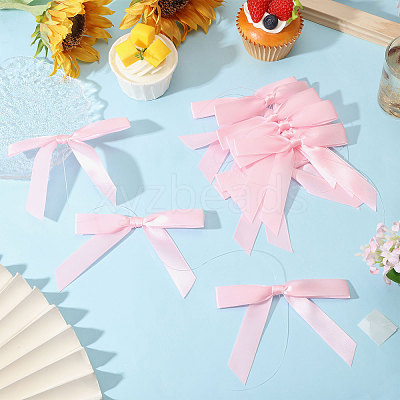 Bowknot Polyester Hanging Streamer DIY-WH0349-504C-1