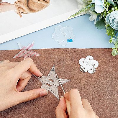 Acrylic Handwork Template DIY-CA0001-48-1