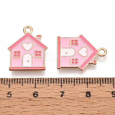 Alloy Enamel Pendants X-ENAM-T022-27-1