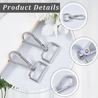 16Pcs Zinc Alloy Swivel Clasps FIND-SP0003-73P-1