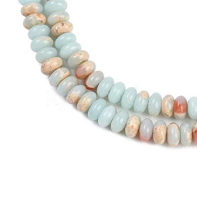 Synthetic Shoushan Stone Beads Strands G-K343-C29-01-1