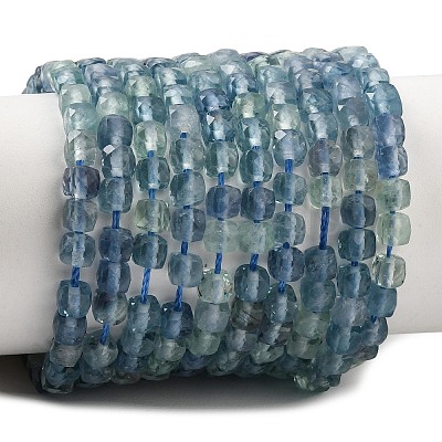 Natural Blue Fluorite Beads Strands GG-CBA0C5B-A05-1