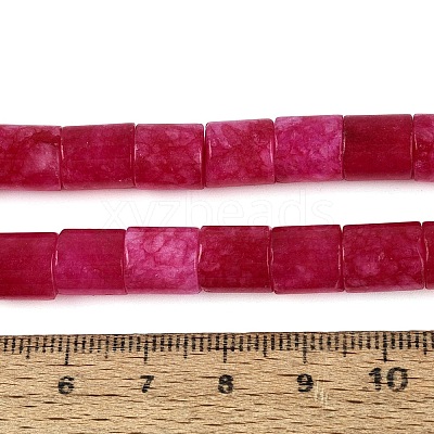 Dyed Natural White Jade Beads Strands G-Q606-77A-05-1