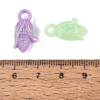 Opaque Plastic Pendants KY-Q010-02-1