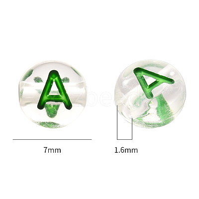 Transparent Clear Acrylic Beads MACR-YW0001-23E-1