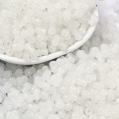 Transparent Colours Glass Seed Beads SEED-R001-01A-1