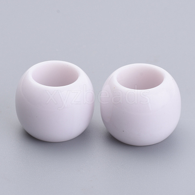 Opaque Acrylic Beads SACR-S300-15C-01-1