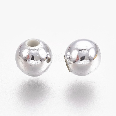 ABS Plastic Beads KY-G007-5mm-S-1