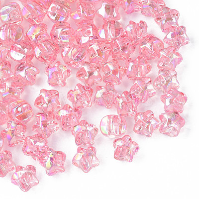 1-Hole Transparent Acrylic Buttons MACR-S373-129-C05-1