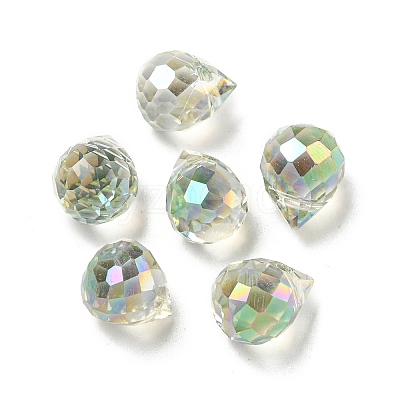 Electroplate Glass Beads EGLA-A041-02-HR04-1