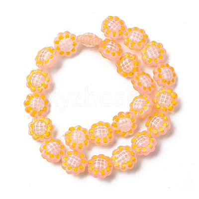 Glass Enamel Beads GLAA-C038-02I-1