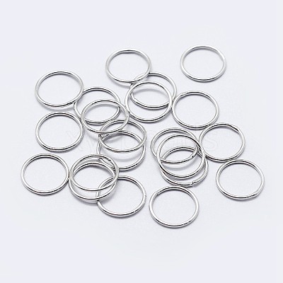 925 Sterling Silver Soldered Closed Jump Rings STER-F036-03P-1x9-1