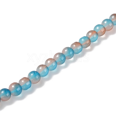 Imitation Jade Plastic Beads KY-WH0035-10A-1