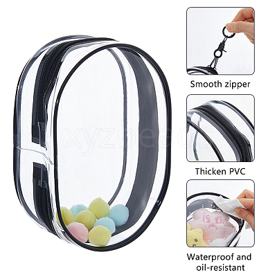 Transparent Plastic Storage Zipper Bags for Doll DIY-WH0899-713B-1