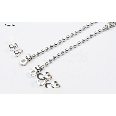 Tarnish Resistant 304 Stainless Steel Ball Chain Connectors LS-X-STAS-R089-05-1