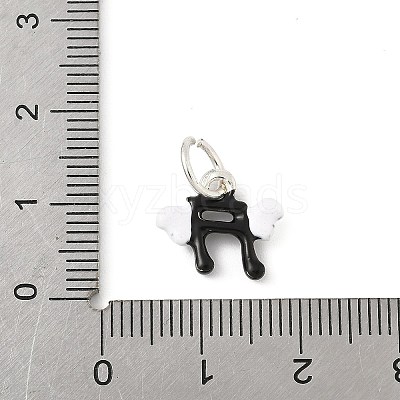 Alloy Enamel Charms PALLOY-S050-04P-1