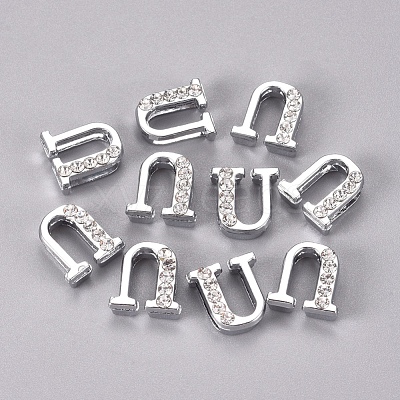 Alloy Slide Charms PALLOY-WH0066-21U-1