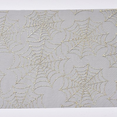 Spider Deco Mesh Ribbons OCOR-I005-B06-1