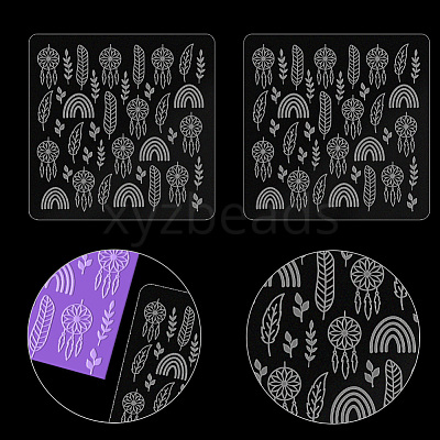 Acrylic Clay Texture Boards DIY-WH0498-0018-1
