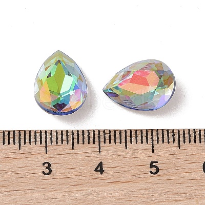 Glass Rhinestone Cabochons RGLA-L029-04A-1