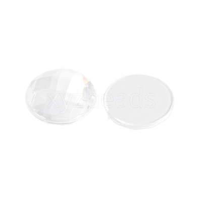 Acrylic Rhinestone Cabochons GACR-R002-12mm-08-1