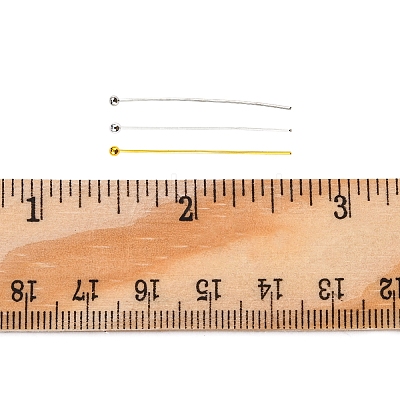 255Pcs 3 Colors Brass Ball Head pins KK-FS0001-07-1