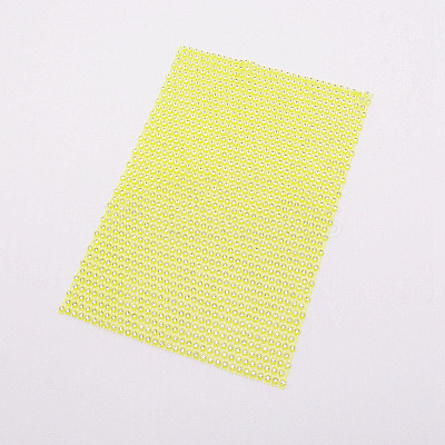 Plastic Elasticity Rhinestone Net LS-KY-WH0020-86F-1