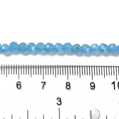 Imitation Jade Glass Beads Strands EGLA-A035-J4mm-L07-1