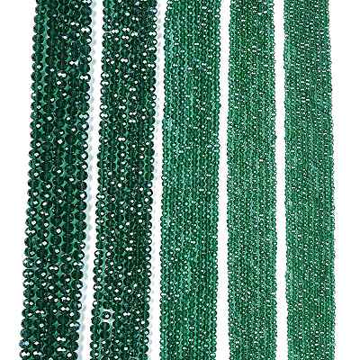 Electroplate Glass Beads Strands EGLA-A044-T6mm-A18-1