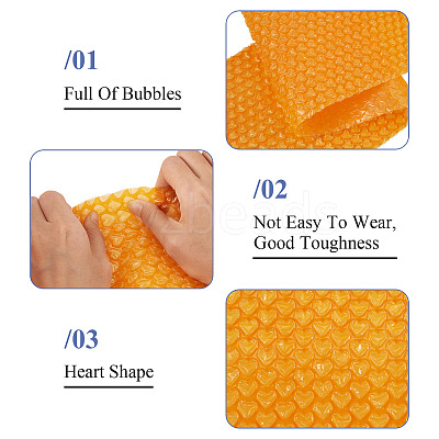 PE Heart Bubble Out Bags FIND-TAC0036-059E-1