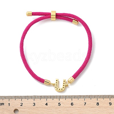 Adjustable Nylon Cord Bracelets BJEW-C096-01G-21-1