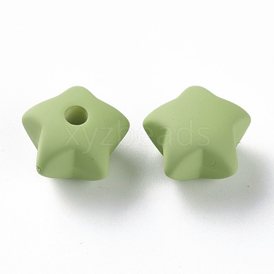 Acrylic Beads OACR-S039-01-83-1